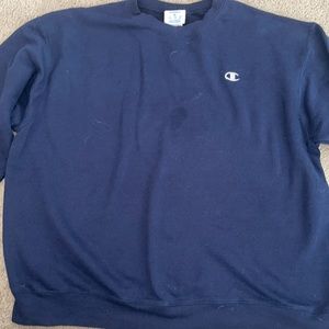 Champion blue sweatshirt
